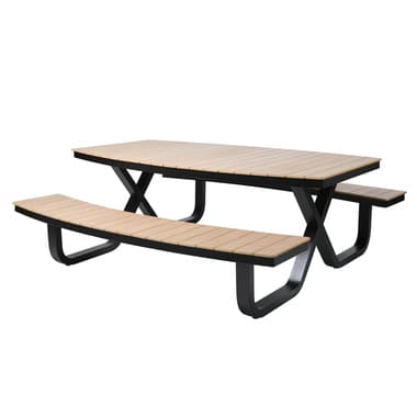 barths Picknicktisch Buddy schwarz