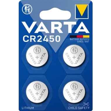 Varta Knopfzelle CR2450 4St