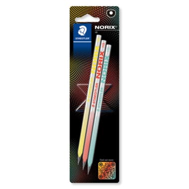 Staedtler Bleistift NORIX HB BK 3St