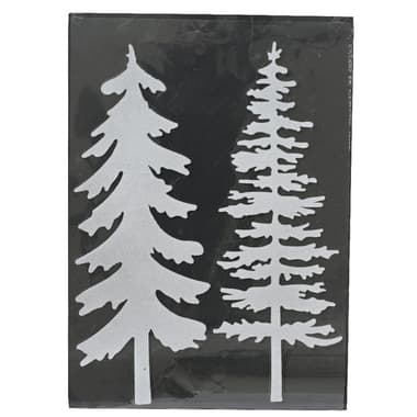 Decoris Aufkleber Tanne ws