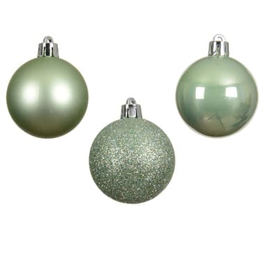 Decoris Kugel Mix 3cm mgn 14St