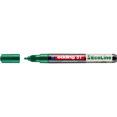edding Lackmarker EcoLine rund 1-2mm gn