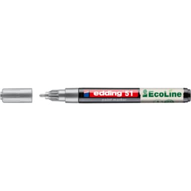 edding Lackmarker EcoLine rund 1-2mm si