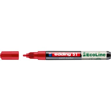 edding Lackmarker EcoLine rund 1-2mm rt