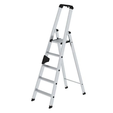Munk Stehleiter einseitig 5Stufen