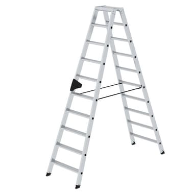 Munk Stehleiter 40228 beidseitig 2x10Stufen