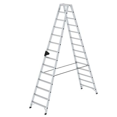 Munk Stehleiter beidseitig 2x14Stufen