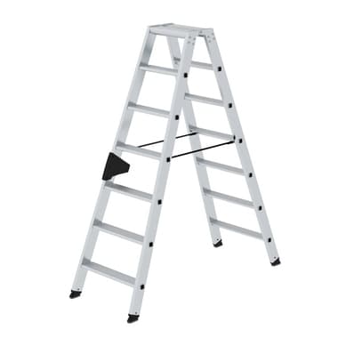 Munk Stehleiter 40228 beidseitig 2x7Stufen