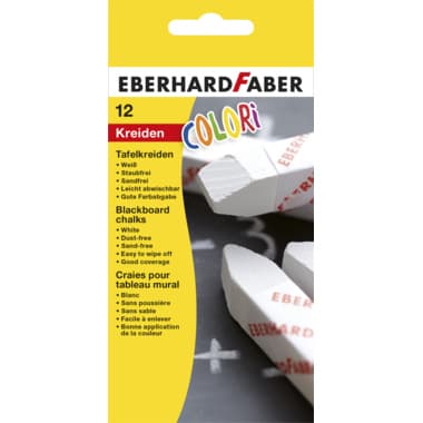 Eberhard faber Tafelkreide Colori 12St ws