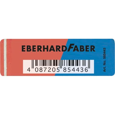 Eberhard faber Radierer rt/bl