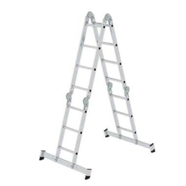 Munk Vielzweckleiter 4tlg nivello-Traverse 2x3/2x4
