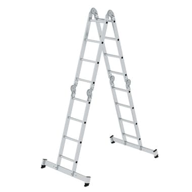Munk Vielzweckleiter 4tlg nivello-Traverse 4x4Sprossen