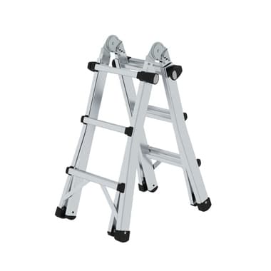 Munk Teleskopleiter oTraverse 4x3Sprossen