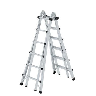 Munk Teleskopleiter oTraverse 4x6Sprossen