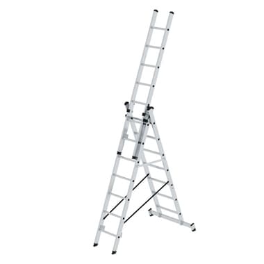 Munk Mehrzweckleiter 3tlg nivello-Traverse 3x7Sprossen