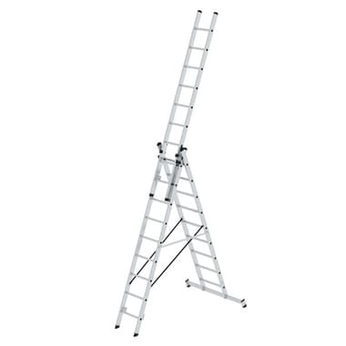 Munk Mehrzweckleiter 3tlg nivello-Traverse 3x9Sprossen