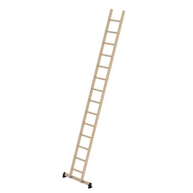 Munk Anlegeleiter Holz nivello-Traverse 14Sprossen