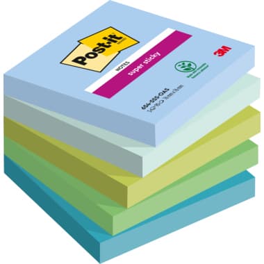 Post-it Haftnotiz 76x76mm sort 5x90Bl