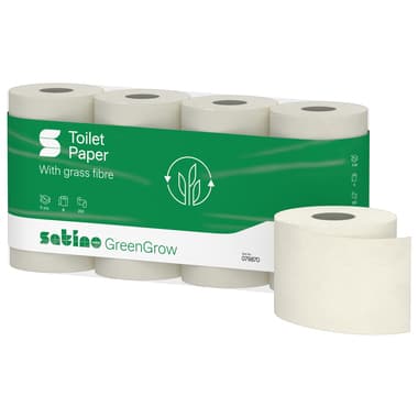 BlackSatino Toilettenpapier GreenGrow 3lg 250Bl 8St