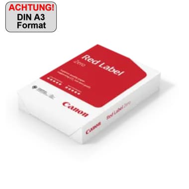 Canon Kopierpapier Red Label Zero A3 80g 500Bl