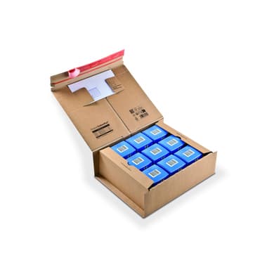 ColomPac Versandkarton POST- BOX 33x12x29cm br