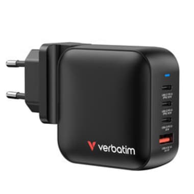 Verbatim Ladeadapter Mini GaN 100W sw