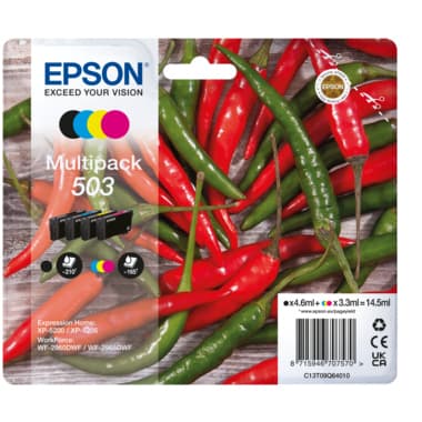 Epson Tintenpatrone 503 c/m/y/sw 4St