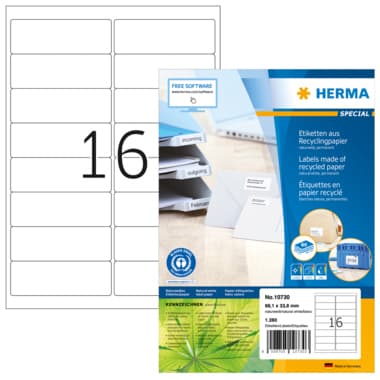 Herma Etikett RC 99,1x33,8mm nws 1280St