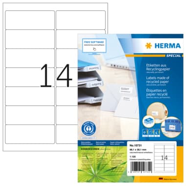 Herma Etikett RC 99,1x38,1mm nws 1120St