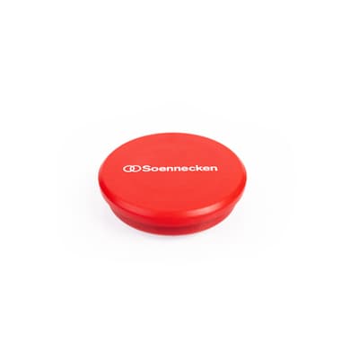 Soennecken Magnet rund 32mm rot 10 St./Pack.