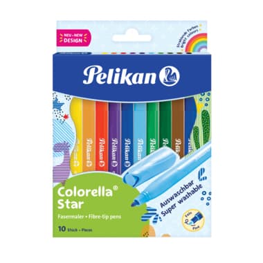 Pelikan Fasermaler Colorella Star FS 10St