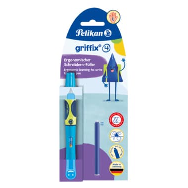 Pelikan Füllhalter griffix P2NBL NeFrBlue L li