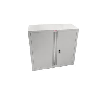 Phoenix Stahlschrank 2Türen 204l Schlüssel gr/gr