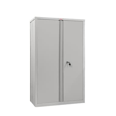 Phoenix Stahlschrank 2Türen 204l Schlüssel gr/gr