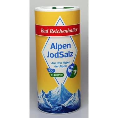 Bad Reichenhaller Alpen Jodsalz+Fluorid 500g