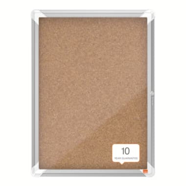 Nobo Schaukasten Innen 4xA4 Korkrückwand br