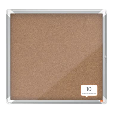 Nobo Schaukasten Innen 6xA4 Korkrückwand br