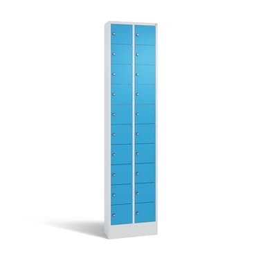 C+P Fachschrank 20Fächer 195x46x20cm lgr/lbl