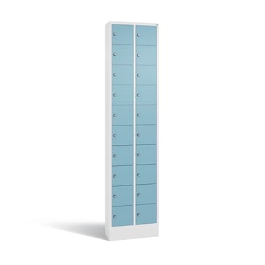 C+P Fachschrank 20Fächer 195x46x20cm ws/architekturbl