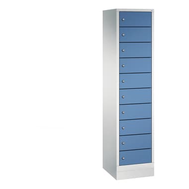C+P Spind Evolo48 185x42x50cm lgr/fbl