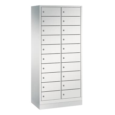 C+P Spind Evolo48 180x81x50cm lgr/lgr