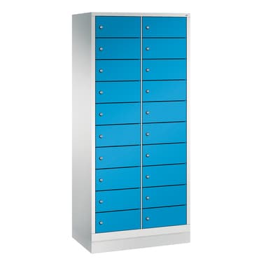 C+P Spind Evolo48 180x81x50cm lgr/lbl