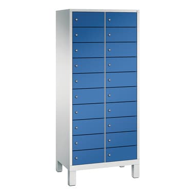 C+P Spind Evolo48 Steckplatz 170x81x50cm lgr/ebl