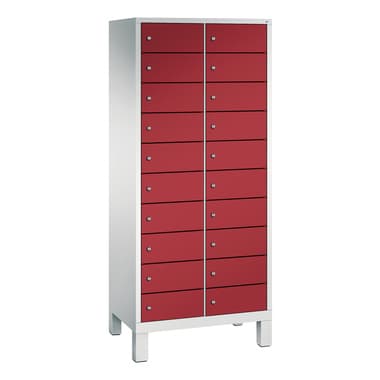 C+P Spind Evolo48 170x81x50cm lgr/rrt