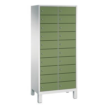 C+P Spind Evolo48 170x81x50cm lgr/resedagn
