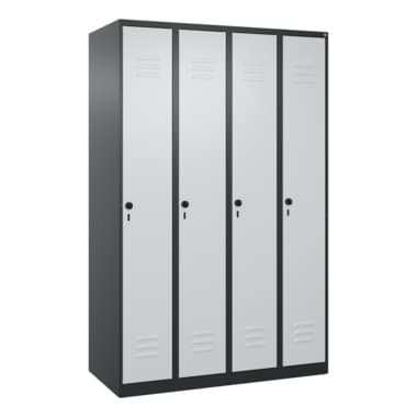 C+P Spind Classic PLUS 4Abteile 1850x1200x500mm s.gr