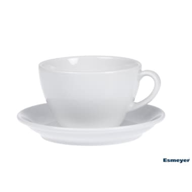 Esmeyer Cappuccinotasse Bistro 52 ws 6St +Untertasse