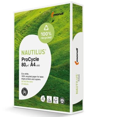 Nautilus Kopierpapier ProCycle DIN A4 80g ws 500Bl.