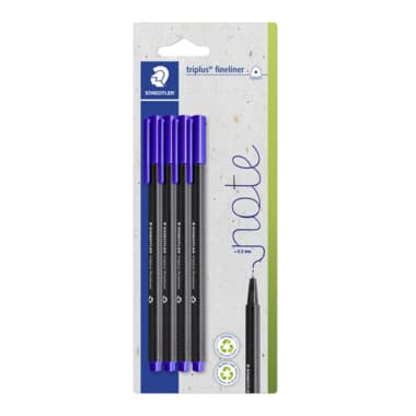STAEDTLER® Fineliner triplus bl 4St