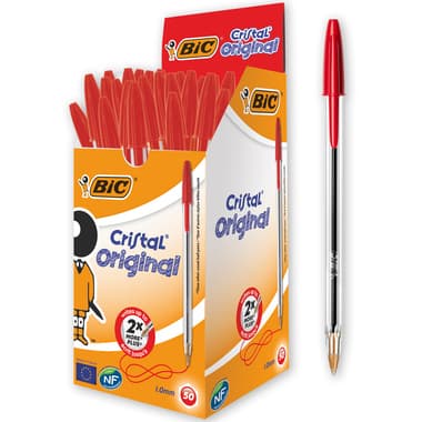 Bic Kugelschreiber Cristal Original 0,4mm rt 50 St.